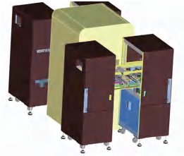 Máy phân loại sản phẩm Tray line SDM